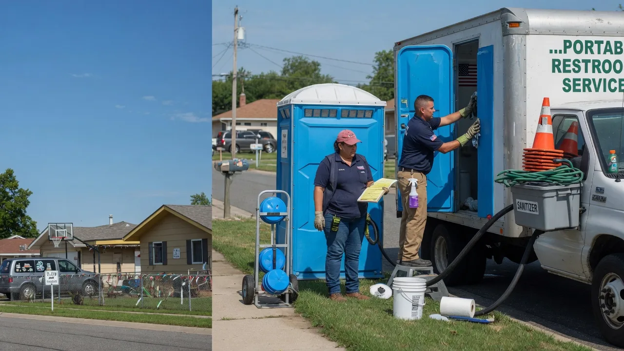 Portable Toilet Rental in Claymont, DE near me